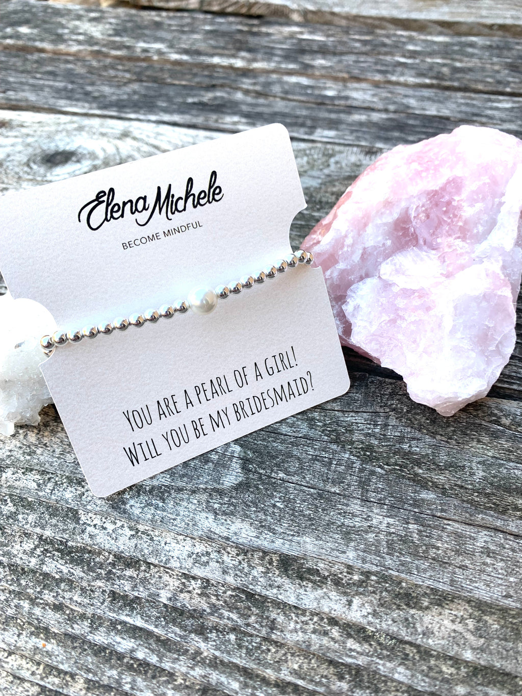 Pearl Bridesmaid Bracelet
